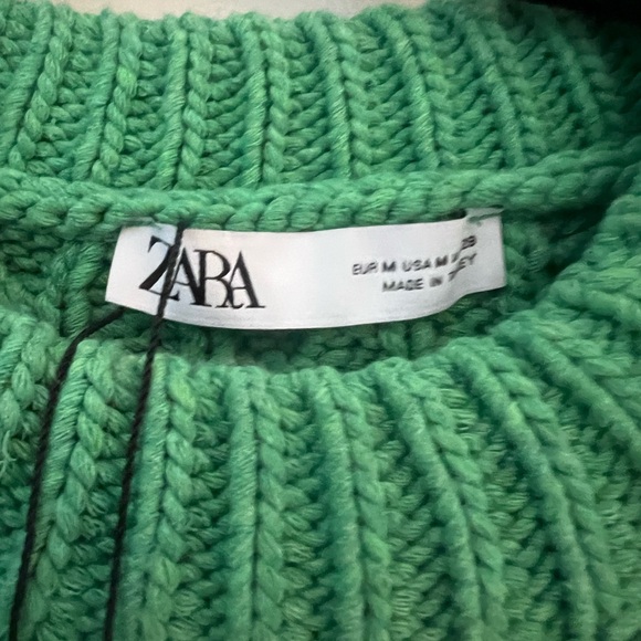 Zara Multicolor Knit Crop Top - Picture 9 of 13